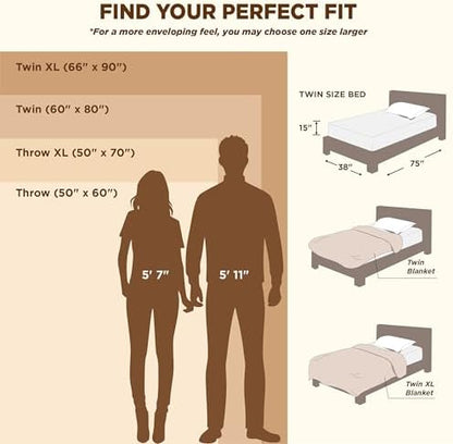 Bedsure Ashley Blue Fleece Blanket for Couch - Super Soft Cozy Blankets for Women, Cute Small Throws for Girls, 50x60 Inches