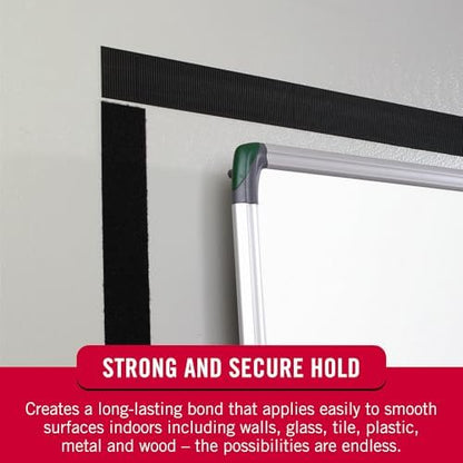 VELCRO Brand - Sticky Back Tape Bulk Roll | 50 ft x 3/4 in | White | Cut Hook and Loop Adhesive Strips to Length | Create Vertical Storage, Save Space, Keep Your Home, Office or Work Site Organized