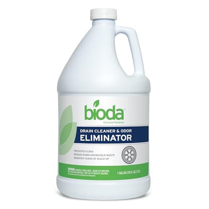 Bioda Professional Strength Enzyme Drain Cleaner, Septic Safe Drain Odor Eliminator, Smell Eliminator
