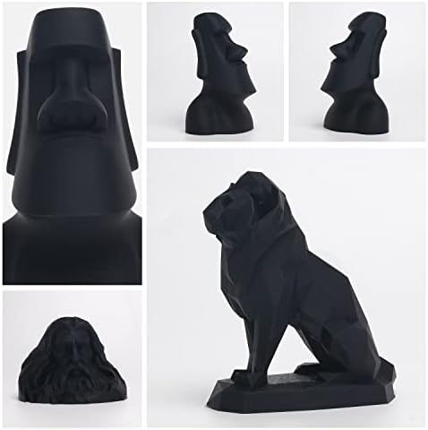 Matte PLA Filament 1.75mm, Upgrade Matte 3D Printer PLA Filament, 1KG*2 Bundle Cardboard Spool 3D Printing Filament for 3D Printers(Matte Black 2Pack)