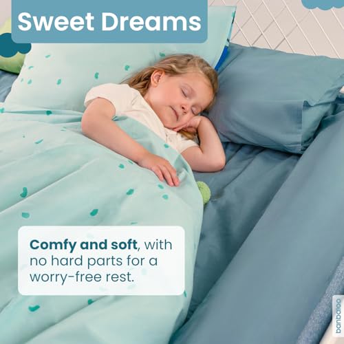 BANBALOO | Bed Bumper for Toddlers 53" | Bed Rails for Queen, King, Twin, Full-Size Bed | Toddler Bed Bumper | Bumpers for Bed | Bed Rail for Toddlers | Bed Barrier for Toddler | Foam Bumper