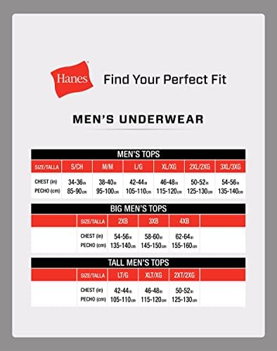 Hanes T-Shirt Pack, Stay-Tucked Cool & Breathable Cotton Tees, Best Undershirts for Men