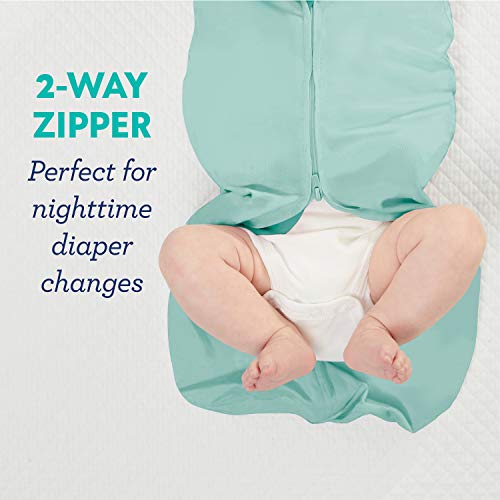 SwaddleMe Pod – Size Newborn, 0-2 Months, 2-Pack (Lil Wild One) No Wrap Zip-Up Newborn Swaddle Creates A Cozy Feeling for Baby and Helps Prevent Startle Reflex