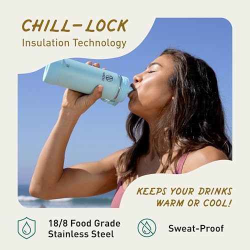 Takeya Actives Water Bottle with Spout Lid - Bottle with Double Stainless Steel Insulation - Dishwasher Safe & BPA-Free - Bottle with Spout Lid & Removable Bumper - 24 oz, Onyx