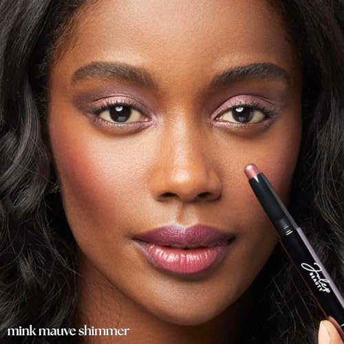 Julep Eyeshadow 101 Cream-to-Powder Waterproof Shadow Stick – Mink Mauve Shimmer – Long-Lasting, Crease-Proof, Muted Mauve Shimmer Eyeshadow with Built-in Smudger