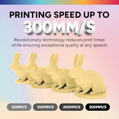 OVERTURE Matte PLA 3D Printer Filament 1.75mm, Matt Surface & Low Warping Filament 1kg Spool (2.2 lbs), Accuracy +/- 0.02 mm, Fit Most FDM Printers (Matte Butter Yellow)