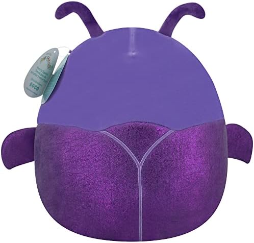 Squishmallows 12-Inch Axel Purple Beetle - Medium-Sized Ultrasoft Official Kelly Toy Plush