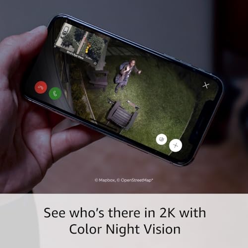 Ring Spotlight Cam Pro, Battery | 3D Motion Detection, Two-Way Talk with Audio+, and Dual-Band Wifi (2022 release) - White
