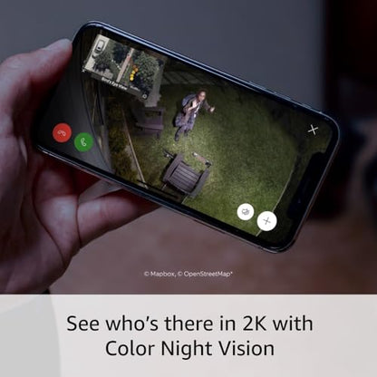 Ring Spotlight Cam Pro, Battery | 3D Motion Detection, Two-Way Talk with Audio+, and Dual-Band Wifi (2022 release) - White