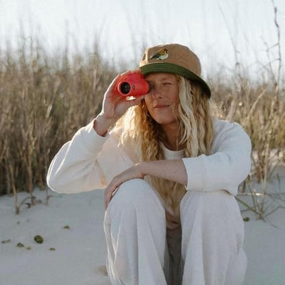 Nocs Provisions Zoom Tube 8x32 Monocular, 8X Magnification Telescope, Bak4 Prism, Wide Field of View for Bird Watching, Backpacking & Wildlife Viewing - Juniper Green II