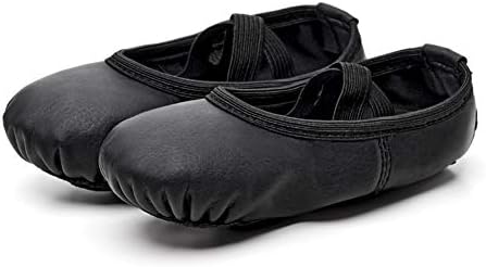 Stelle Ballet Shoes for Girls Toddler Ballet Slippers Soft Leather Boys Dance Shoes for Toddler/Little Kid/Big Kid