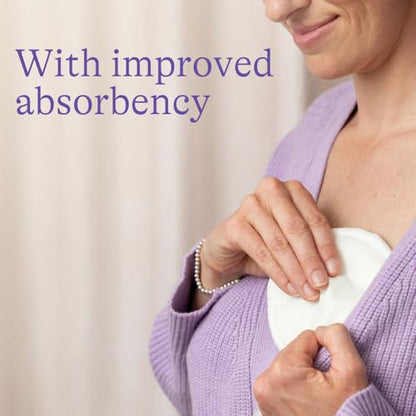 Lansinoh Washable Nursing Pads, Made with Organic Bamboo Viscose, Reusable Breast Pads for Breastfeeding with Wash Bag, Breastfeeding Essentials, 10 Count (Pack of 2)