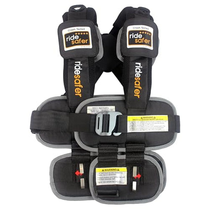 Small Black, Lightweight, Compact, Portable Car Seat - Perfect for Travel and Everyday Child Safety