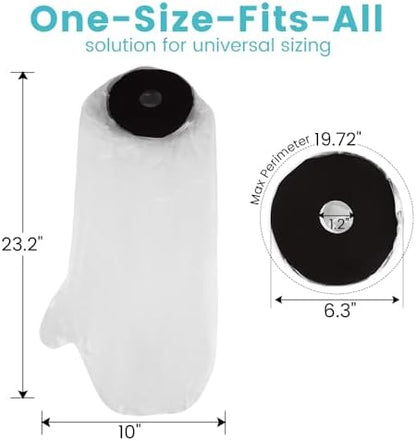 Cast Covers for Shower Arm, Waterproof Cast Cover Arm, Cast Cover for Swimming, Cast Protector for Shower Arm Adult, Elbow, Hand, Elbow (Diameter - 6.3")