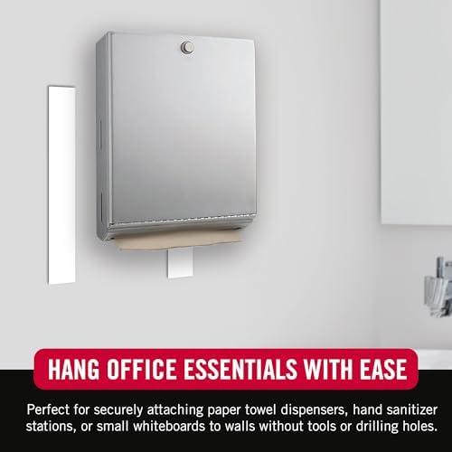 VELCRO Brand - Industrial Strength | Indoor & Outdoor Use | Superior Holding Power on Smooth Surfaces | Size 10ft x 2in | Tape, White - Pack of 1