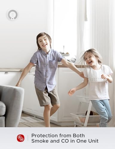 X-Sense 2-in-1 Smoke and Carbon Monoxide Detector Alarm (Not Hardwired), 10-Year Battery-Operated Dual Sensor Fire & CO Alarm, SC06, 1-Pack