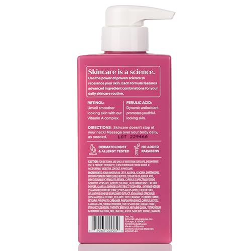 Medix 5.5 Retinol Body Lotion + Hyaluronic Acid Cream, Moisturizer Body & Face Lotion Set | Hydrating + Firming Lotion For Stretch Marks, Wrinkles, & Crepey Skin | Skin Care Products, 2pc Set