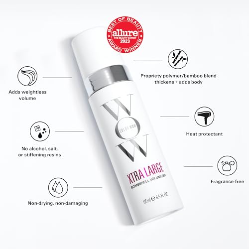 COLOR WOW Xtra Large Bombshell Volumizer – New Alcohol-Free Technology for Lasting Volume and Thickness