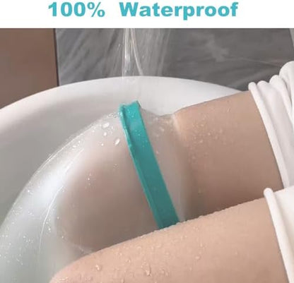 Cast Covers for Shower Leg, Waterproof Cast Cover for Showering, Cast Protector for Shower Leg Adult, Shower Boots for Foot After Surgery, Knee, Ankle, Foot (Diameter - 9.8") Extra Large