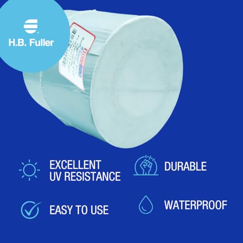 EternaBond RoofSeal Gray 6" x50' MicroSealant UV Stable RV Roof Seal Repair Tape | 35 mil Total Thickness - EB-RG060-50R - One-Step Durable, Waterproof and Airtight Sealant