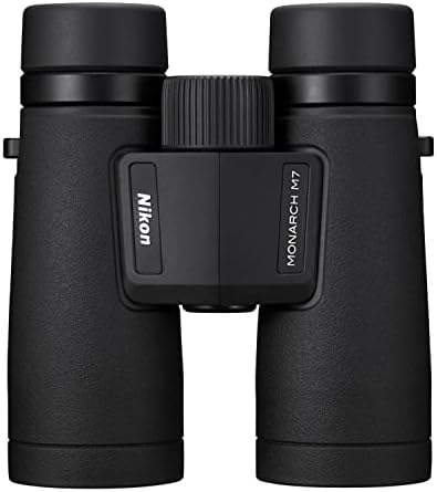 Nikon MONARCH M7 10x42 Binocular |Waterproof, fogproof, rubber-armored Full-Size Binocular with ED glass & wide field of view, oil & water repellent coating & locking diopter |Official Nikon USA Model