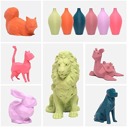 eSUN Matte PLA Filament 1.75mm, Matte 3D Printer PLA Filament, 1KG Spool 3D Printing Filament for 3D Printers, Tangerine