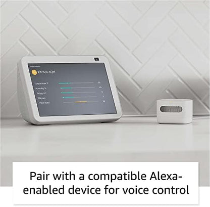 Amazon Smart Air Quality Monitor – Know your air, Works with Alexa