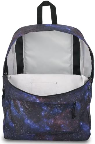 JanSport SuperBreak One Backpacks - Durable, Lightweight Bag with 1 Main Compartment, Front Utility Pocket with Built-in Organizer - Premium Backpack, Night Sky