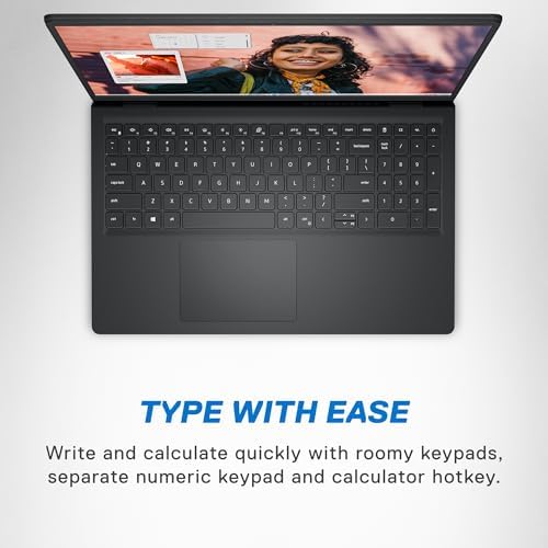 Dell Inspiron 3530 Laptop - 15.6-inch FHD (1920x1080) Display, Intel Core i3-1305U Processor, 8GB DDR4 RAM, 512GB SSD, Intel UHD Graphics, Windows 11 Home, Onsite Service - Carbon Black