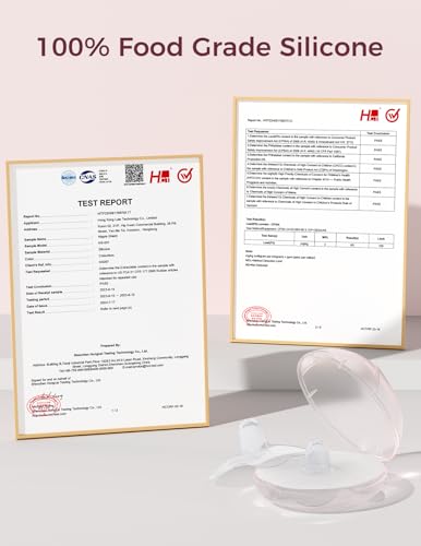 Momcozy Nipple Shield, Floral Contact Nipple Shield for Breastfeeding Moms with Flat or Inverted Nipples, Made Without BPA/BPS, 20mm, 2 Pairs