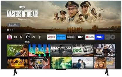 TCL 75-Inch Class S5 UHD 4K LED Smart TV with Fire TV (75S551F, 2024 Model), Dolby Vision, HDR PRO+, Dolby Atmos, Alexa Built-in with Voice Remote, Apple AirPlay 2 Compatibility, Streaming Television