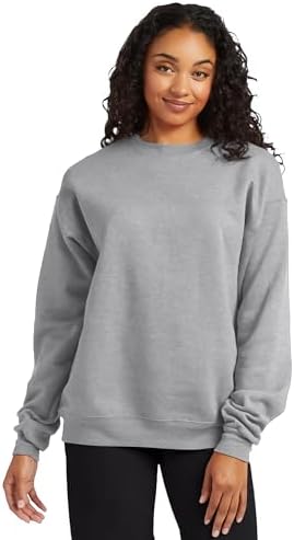 Hanes Men's EcoSmart Fleece, Pullover Crewneck Sweatshirt, 1 or 2 Pack
