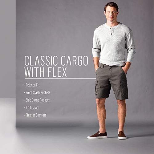 Wrangler Authentics Men's Classic Cargo Stretch Short
