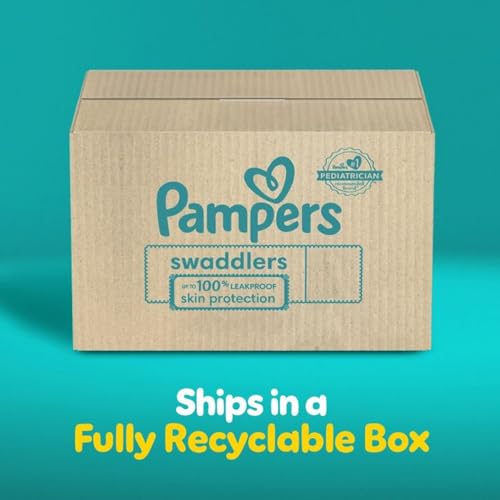 Pampers Baby Diapers - Swaddlers - Size 5, 132 Count, Ultra Absorbent Disposable Infant Diaper