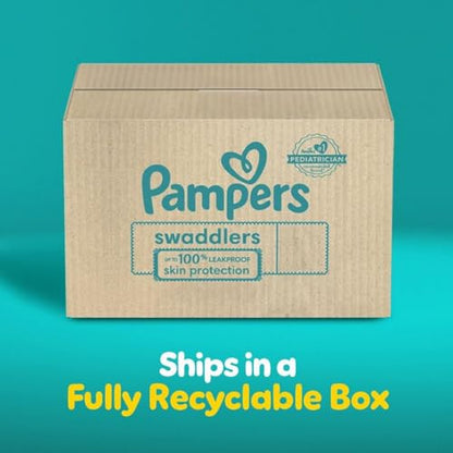 Pampers Baby Diapers - Swaddlers - Size 2, 186 Count, Ultra Absorbent Disposable Infant Diaper