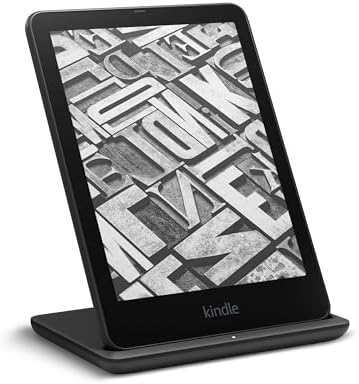 Made for Amazon, Wireless Charging Dock for Kindle Paperwhite Signature Editions (2022 & 2024 Releases) and Kindle Colorsoft Signature Edition