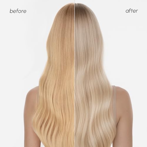 MAREE Purple Hair Mask - Toner for Blonde Hair - Purple Conditioner for Color Treated - Brassy, Bleached, Highlighted, Platinum, Ash and Silver - with Keratin – Matizador Para Cabello Rubio