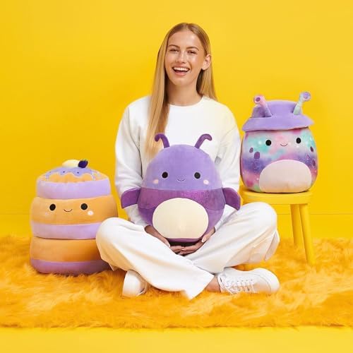 Squishmallows 12-Inch Axel Purple Beetle - Medium-Sized Ultrasoft Official Kelly Toy Plush