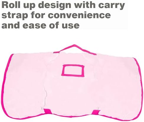 EVERYDAY KIDS Toddler Nap Mat with Removable Pillow -Born to Dance Ballerina- Carry Handle with Straps Closure, Rollup Design, Soft Microfiber for Preschool, Daycare, Sleeping Bag - Ages 2-6 Years