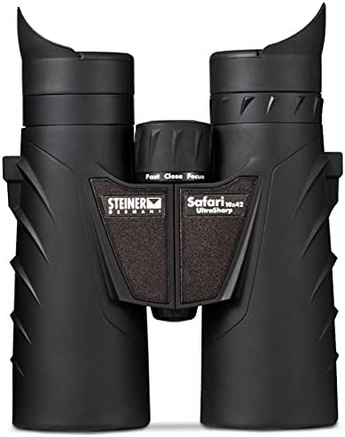 Steiner Safari UltraSharp Binoculars Compact Lightweight Performance Outdoor Optics, 10x42