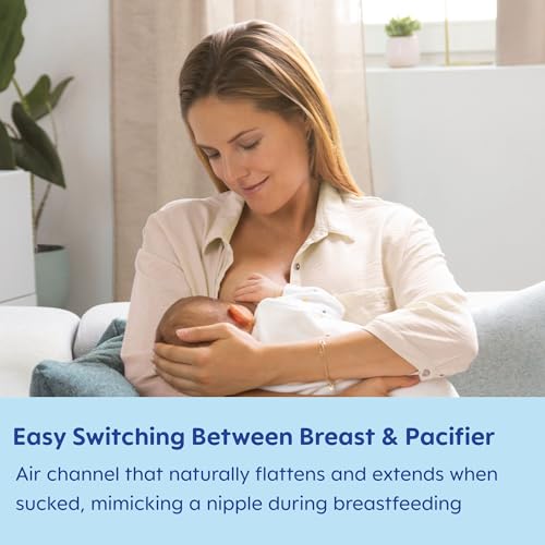 MAM Original Matte Baby Pacifiers, Binky for Girls 0-6 Months, BPA-Free Silicone Nipple, Easy to Clean, Best for Newborn Babies, Developed with Medical Experts, 6 Count Binkies