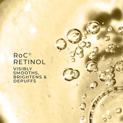 RoC Retinol Correxion Under Eye Cream for Dark Circles & Puffiness, Daily Wrinkle Cream, Anti Aging Line Smoothing Skin Care Treatment for Women and Men, 0.5 oz (Packaging May Vary)