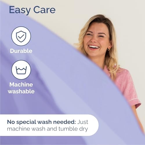 Cal King 6 Piece Sheet Set - Cooling Sheets for Hot Sleepers - Hotel Luxury Bedding Set with 8-16 Inch Deep Pockets - 1 Flat & 1 Fitted & 4 Pillowcases - Soft, Easy Care and Wrinkle Free - Lavender