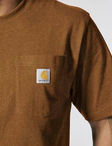 Carhartt Men's Loose Fit Heavyweight Short-Sleeve Pocket T-Shirt (Also Available in Big & Tall)