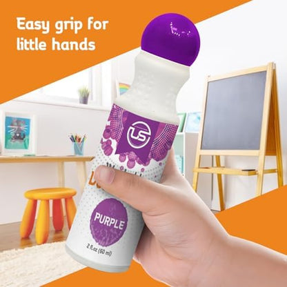 Dot Markers for Toddlers and Kids - 12 Colors Washable Bingo Daubers, Dot Art, Toddler Art and Crafts - Includes Free Activity Book