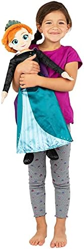 Disney Frozen Anna Kids Bedding Super Soft Plush Cuddle Pillow Buddy, "Official" Disney Product By Franco