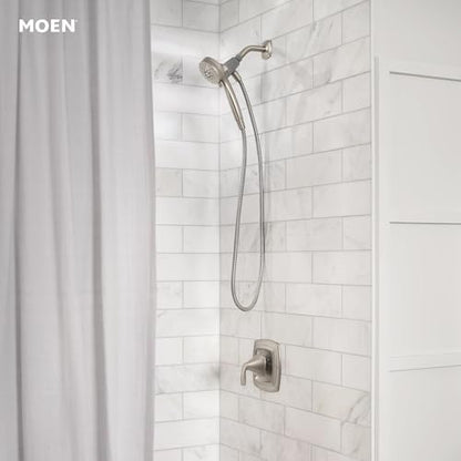 Moen Engage Magnetix Shower Head with Handheld Sprayer, 6 Handheld Shower Head Spray Functions, Spot Resist Brushed Nickel Finish, 26100EPSRN