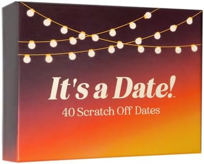 It's a Date!, 40 Fun and Romantic Scratch Off Date Night Ideas for Him, Her, Girlfriend, Boyfriend, Wife, Husband & Couples, for Men for Women