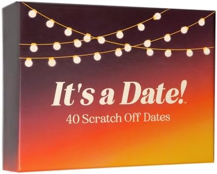 It's a Date!, 40 Fun and Romantic Scratch Off Date Night Ideas for Him, Her, Girlfriend, Boyfriend, Wife, Husband & Couples, for Men for Women