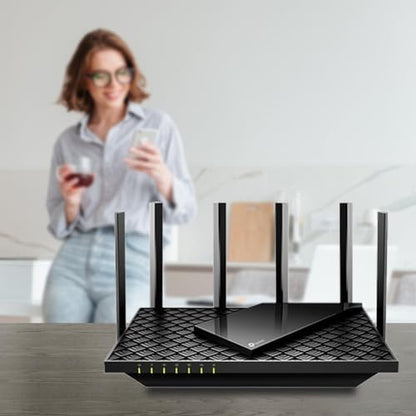 TP-Link AX5400 WiFi 6 Router (Archer AX73)- Dual Band Gigabit Wireless Internet Router, High-Speed ax Router for Streaming, Long Range Coverage
